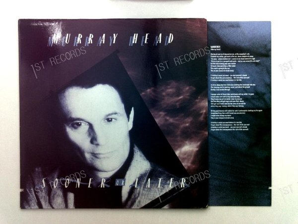 Murray Head - Sooner Or Later GER LP 1986 + Innerbag (VG+/VG)