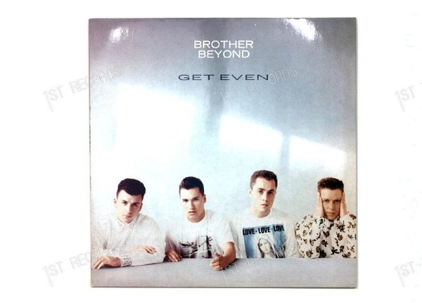 Brother Beyond - Get Even NL LP 1988 + Innerbag (VG+/VG+)