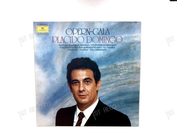 Placido Domingo - Opern-Gala LP (VG+/VG+)