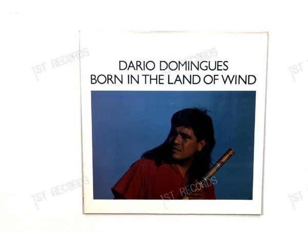 Dario Domingues-Born In The Land Of Wind GER LP 1985 FOC (VG+/VG+)