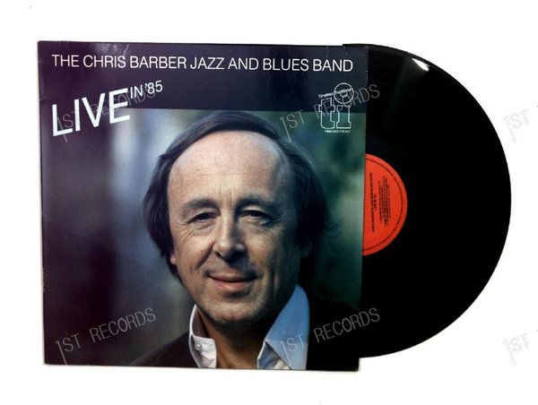 The Chris Barber Jazz And Blues Band - Live In '85 NL LP 1986 (VG+/VG+)