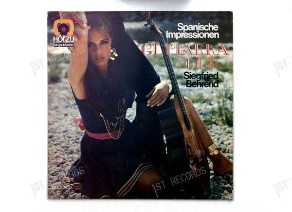 Siegfried Behrend - Guitarra Olé (Spanische Impressionen) LP 1966 (VG+/VG+)