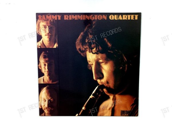Sammy Rimmington Quartet - Sammy Rimmington Quartet Denmark LP 1975 (VG+/VG+)