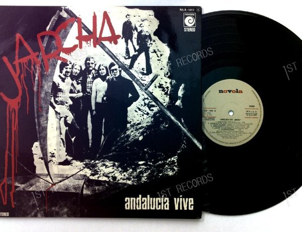 Jarcha - Andalucia Vive LP 1975 (VG+/VG+)