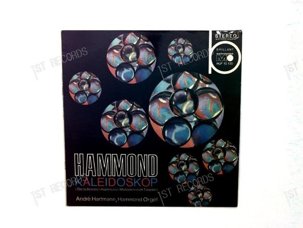 Andre Hartmann - Hammond Kaleidoskop GER LP 1967 (VG/VG)