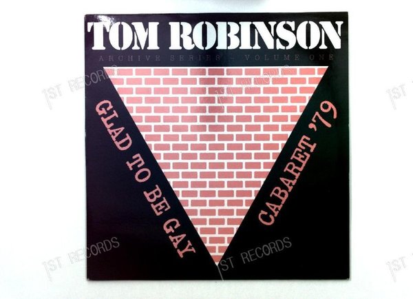 Tom Robinson - Glad To Be Gay - Cabaret GER LP 1982 (VG+/VG+)