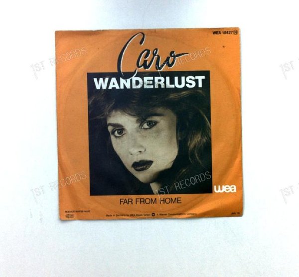 Caro - Wanderlust / Far From Home GER 7in 1981 (VG+/VG+)