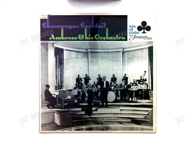 Ambrose & His Orchestra - Champagne Cocktail UK LP 1968 (NM/NM)