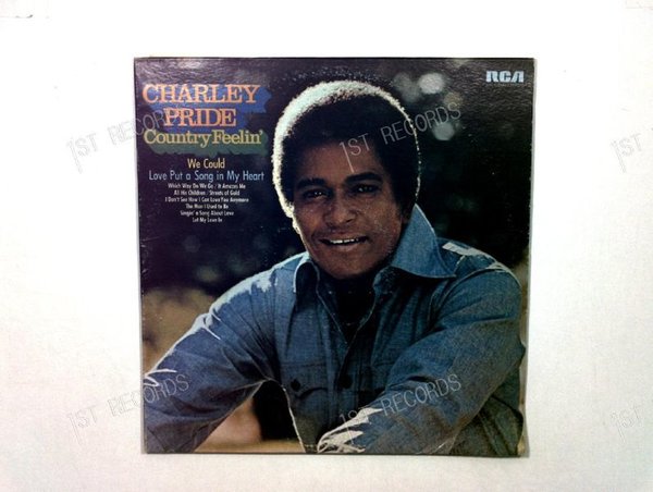 Charley Pride - Country Feelin' US LP 1974 (VG/VG)