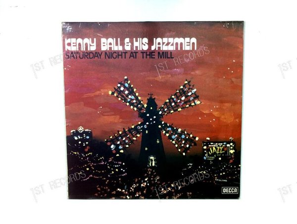 Kenny Ball And His Jazzmen - Saturday Night At The Mill GER LP 1977 (VG+/VG+)
