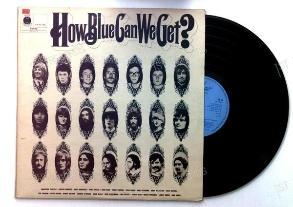 Various - How Blue Can We Get? UK 2LP 1970 FOC + 8-page booklet (VG+/VG)