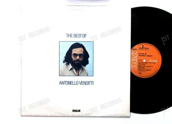 Antonello Venditti - The Best Of GER LP 1976 (VG+/VG)