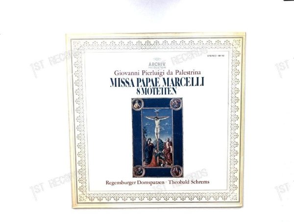 Palestrina, Regensburg Cathedral Choir-Missa Papae Marcelli GER LP 1987 FOC (VG-/VG+)