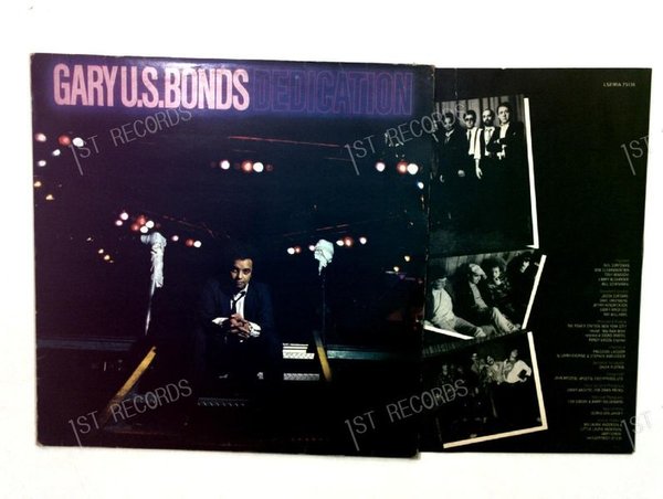 Gary U.S. Bonds - Dedication YUG LP 1981 + Innerbag (VG+/VG)