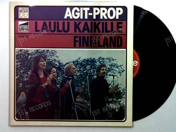 Agit-Prop - Laulu Kaikille Finnland GER LP 1976 + Insert (VG+/VG+)