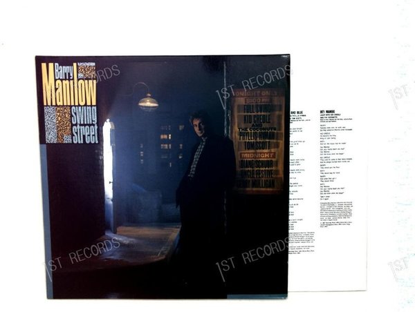 Barry Manilow - Swing Street LP + Innerbag (NM/VG+)