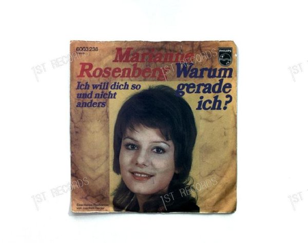 Marianne Rosenberg - Warum Gerade Ich? GER 7in 1972 (VG+/VG)