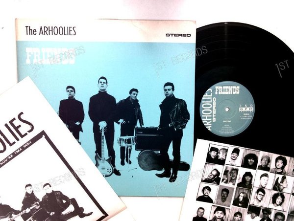 The Arhoolies - Friends Switzerland LP 1989 + Insert (NM/VG+)