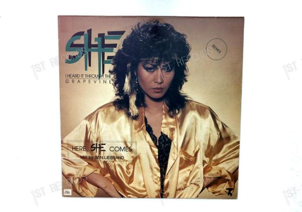 She - I Heard It Through The Grapevine GER Maxi 1986 (NM/VG+)