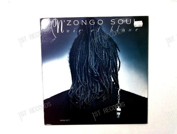 N'Zongo Soul - Noir Et Blanc FRA Maxi 1987 (VG+/VG)