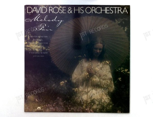 David Rose & His Orchestra - Melody Fair LP 1977 (VG+/NM)