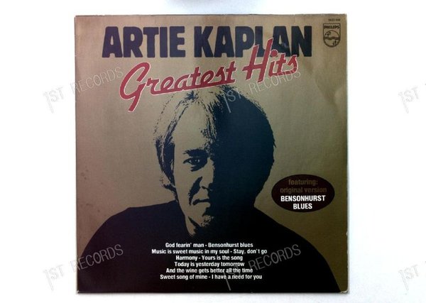 Artie Kaplan - Greatest Hits Netherlands LP 1982 (NM/VG+)