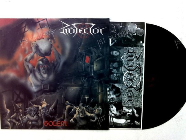 Protector - Golem GER LP 1988 + Innerbag (VG/VG)