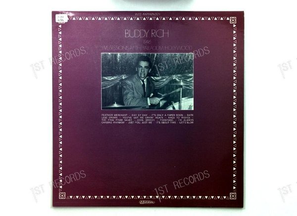 Buddy Rich - One Night Stand - 1946 - Live Sessions At The Palladium, Frz LP (NM/NM)