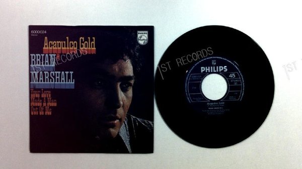 Brian Marshall - Acapulco Gold / Your Love Made A Man Out Of Me GER 7in 1971 (NM/NM)