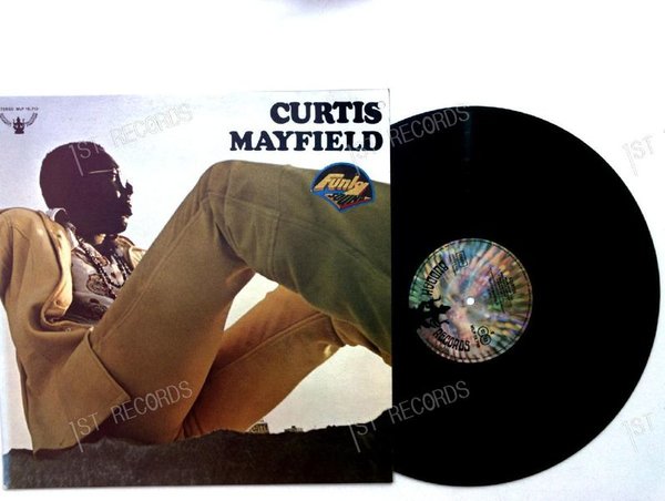 Curtis Mayfield - Curtis GER LP Rare Vinyl! Funk Soul Funky Sound Sticker (VG+/VG+)