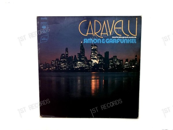 Caravelli - Caravelli Joue Simon & Garfunkel FRA LP 1971 (VG-/VG)