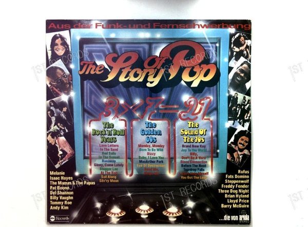 Various - The Story Of Pop GER LP 1977 (VG+/VG+)