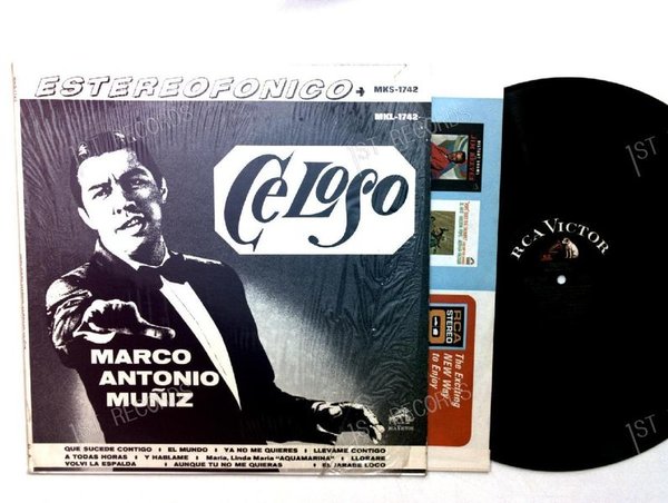 Marco Antonio Muñiz - Celoso USA LP 1967 RCA Victor Stereo (NM/NM)