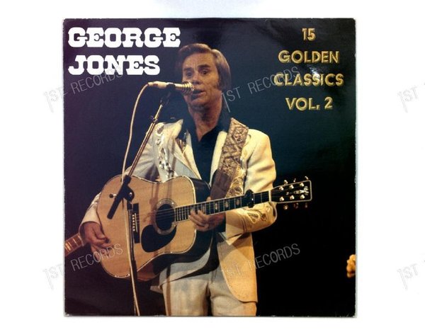 George Jones - 15 Golden Classics Volume 2 Switzerland LP 1984 (VG+/VG+)