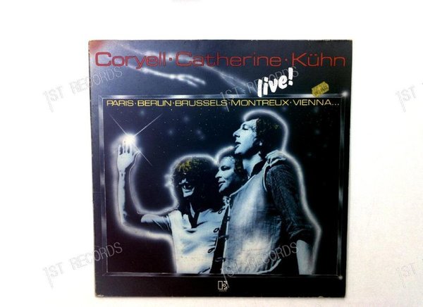 Coryell / Catherine / Kühn - Live ! GER LP 1980 (VG/VG)