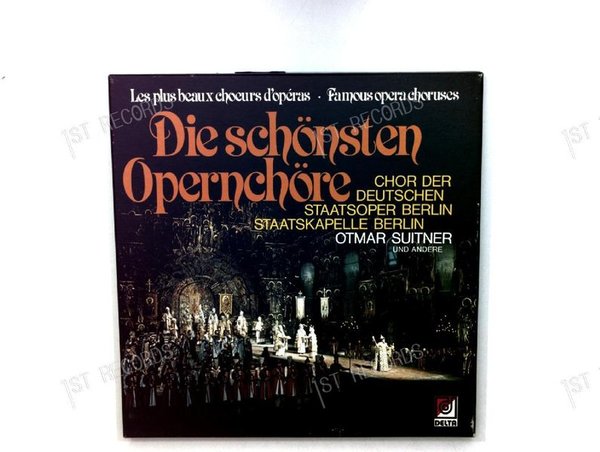 Chor der Deutschen Staatsoper Berlin - Die Schönsten Opernchöre GER 3LP (VG-/VG)