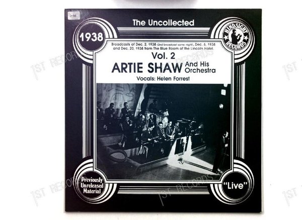 Artie Shaw And His Orchestra - The Uncollected Artie Shaw And His Orchestra (NM/VG+)