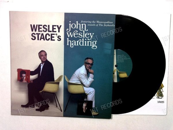 Wesley Stace - Wesley Stace's John Wesley Harding US LP 2017 + Innerbag (VG+/VG+)