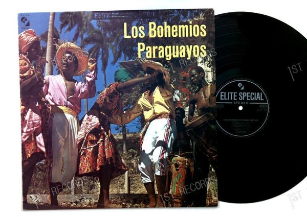 Los Bohemios Paraguayos - Los Bohemios Paraguayos - Switzerland - LP (VG+/VG+)