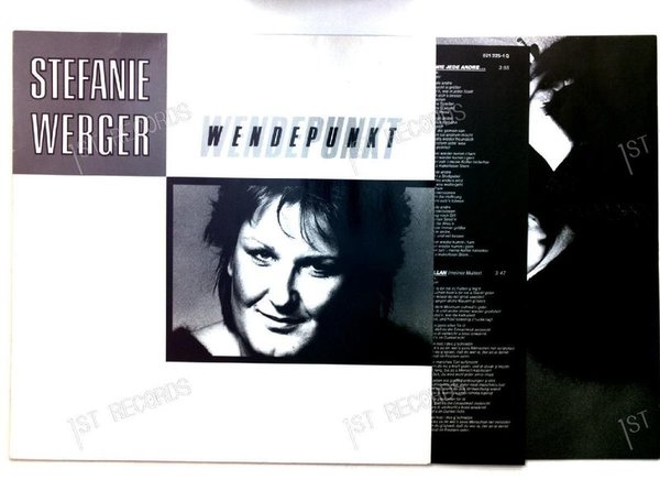 Stefanie Werger - Wendepunkt GER LP 1984 + Innerbag, Insert (VG+/VG+)