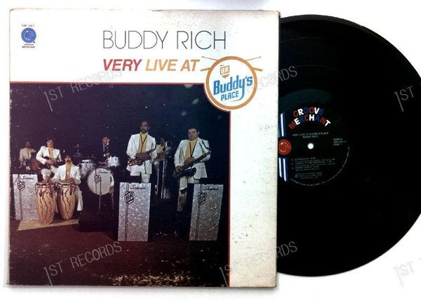 Buddy Rich - Very Live At Buddy's Place US LP 1974 FOC (VG+/VG)