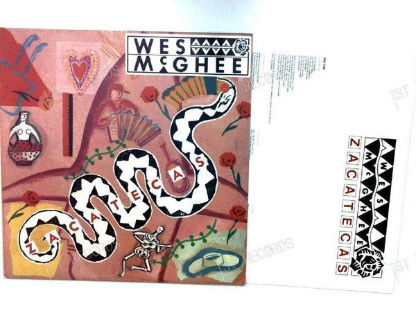 Wes Mcghee - Zacatecas UK LP 1986 + Innerbag (NM/NM)