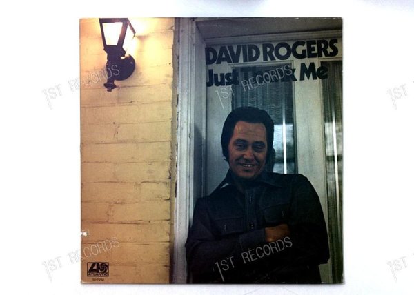 David Rogers - Just Thank Me LP 1973 (VG/VG)