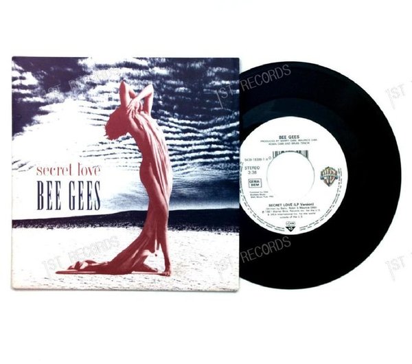 Bee Gees - Secret Love GER 7in 1991 (VG+/VG+)