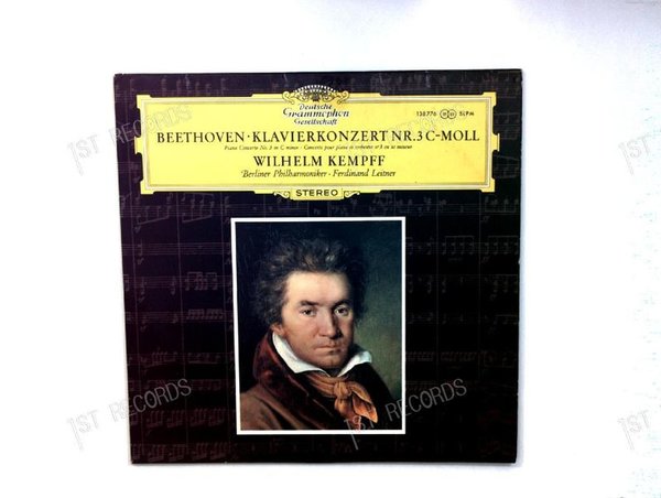 Beethoven - Wilhelm Kempff - Klavierkonzert Nr. 3 C-moll GER LP (VG/VG+)