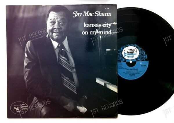 Jay Mac Shann - Kansas City On My Mind France LP 1977 (VG+/VG+)