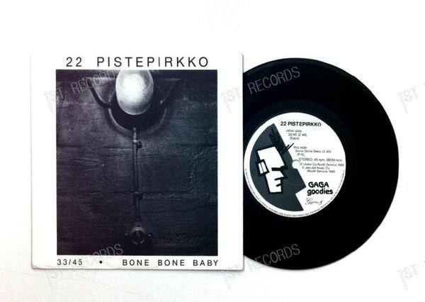 22 Pistepirkko - 33/45 SF 7in 1988 Rare Single On Gaga Goodies Top! (VG+/NM)