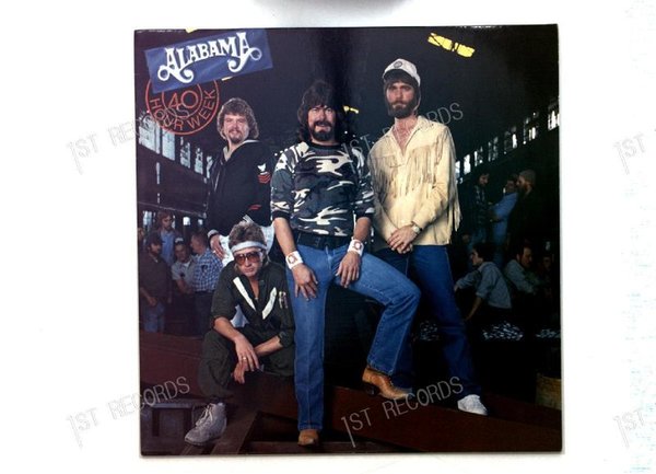 Alabama - 40 Hour Week GER LP 1985 + Innerbag (VG+/VG+)