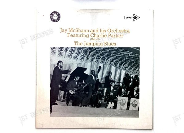 Jay McShann And His Orchestra Featuring Charlie Parker-The Jumping BluesUKLP (VG+/VG+)