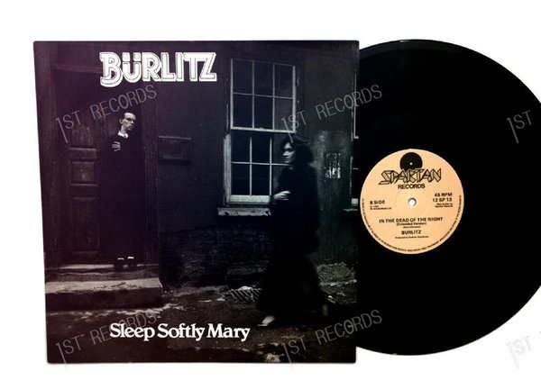 Bürlitz - Sleep Softly Mary UK Maxi 1984 (VG/VG+)